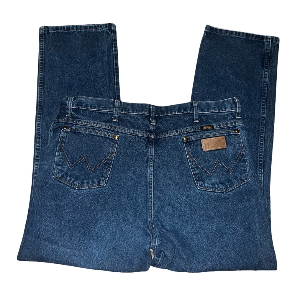 Wrangler Jeans Mens 38x30 Cowboy Cut‎ Original Fit Zip Fly Western Denim